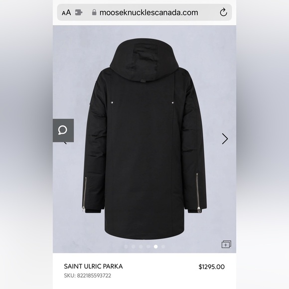 MOOSE KNUCKLES parka - Picture 2 of 14